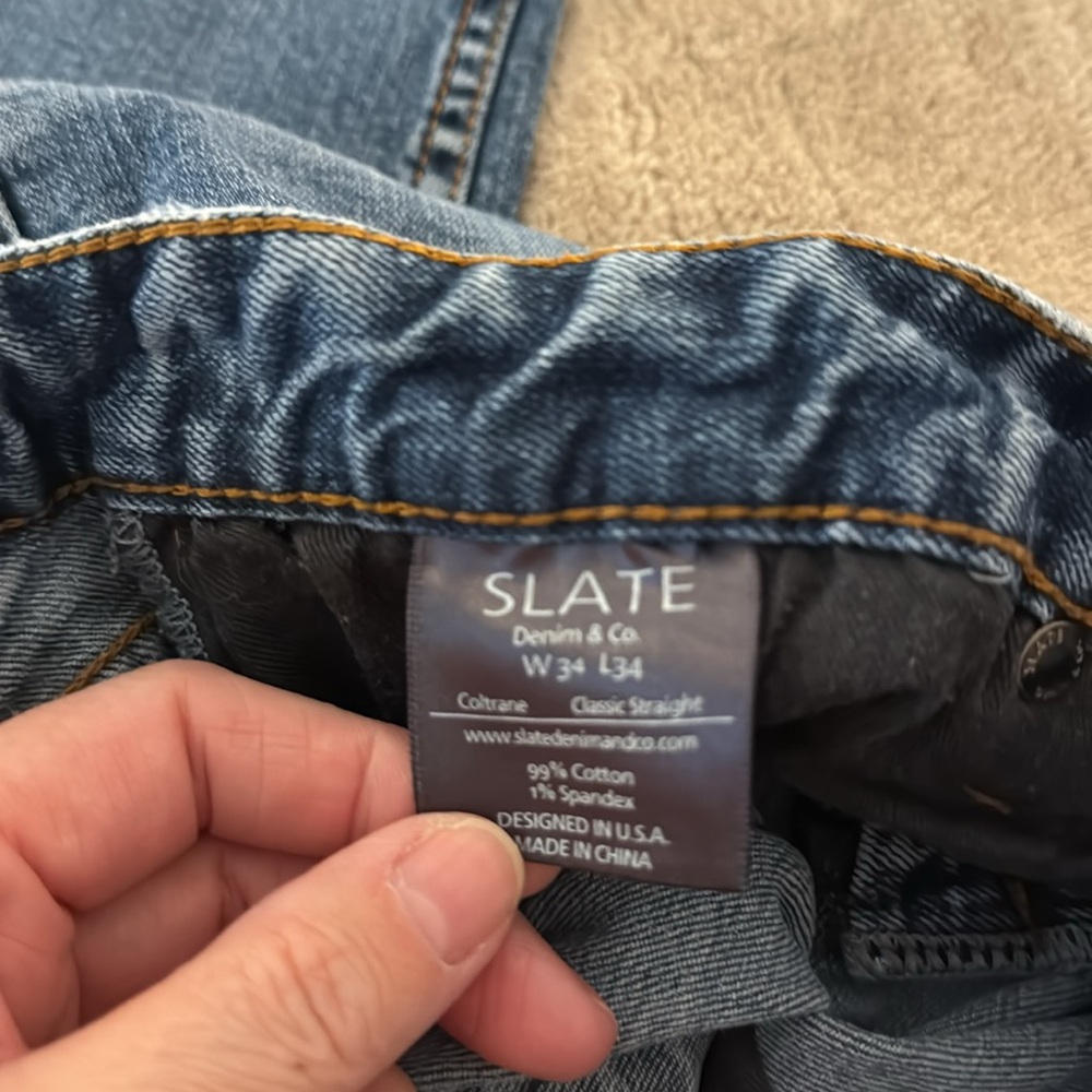 Slate brand jeans. Very good condition! - Picture 5 of 5